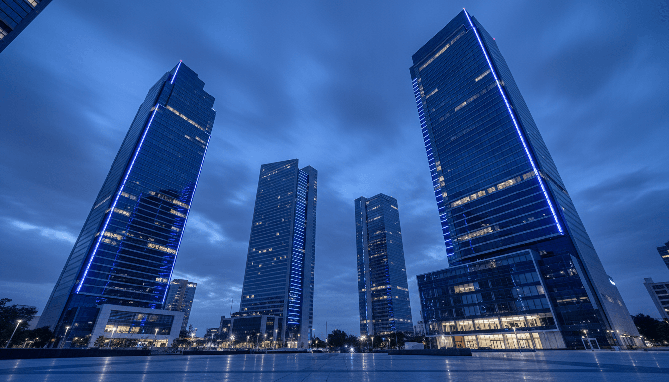 Arquitectura corporativa moderna en Ciudad de México